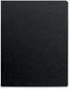 A Picture of product FEL-5224901 Fellowes® Futura™ Presentation Covers for Binding Systems Opaque Black, 11 x 8.5, Unpunched, 25/Pack