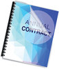 A Picture of product FEL-52309 Fellowes® Crystals™ Transparent Presentation Covers for Binding Systems Clear, with Round Corners, 11.25 x 8.75, Unpunched, 25/Pack