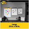A Picture of product MMM-559VAD6PK Post-it® Easel Pads Super Sticky Self-Stick Vertical-Orientation Pad Value Pack, Unruled, 25 x 30, White, Sheets, 6/Carton