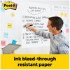A Picture of product MMM-559VAD6PK Post-it® Easel Pads Super Sticky Self-Stick Vertical-Orientation Pad Value Pack, Unruled, 25 x 30, White, Sheets, 6/Carton