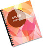 A Picture of product FEL-5242501 Fellowes® PET Ultra Clear Binding Covers 5 mil, 11 x 8.5, Unpunched, 100/Pack