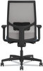 A Picture of product HON-I2MM2AFH21BT HON® Ignition® 2.0 4-Way Stretch Mid-Back Mesh Task Chair Black Adjustable Lumbar Support, Carolina/Fog/Black, Ships in 7-10 Bus Days