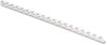 A Picture of product FEL-52508 Fellowes® Plastic Comb Bindings 5/16" Diameter, 40 Sheet Capacity, White, 100/Pack