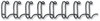 A Picture of product FEL-52541 Fellowes® Wire Bindings 3/8" Diameter, 80 Sheet Capacity, Black, 25/Pack