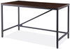 A Picture of product ALE-LTD4824WA Alera® Industrial Series Table Desk 47.25" x 23.63" 29.5", Modern Walnut