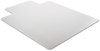 A Picture of product ALE-MAT3648CFPL Alera® Studded Chair Mat for Flat Pile Carpet Occasional Use 36 x 48, Lipped, Clear