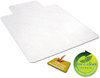 A Picture of product ALE-MAT3648HFL Alera® Non-Studded Chair Mat for Hard Floor All Day Use Floors, 36 x 48, Lipped, Clear