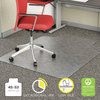 A Picture of product ALE-MAT4553CF Alera® Studded Chair Mat for Flat Pile Carpet Occasional Use 45 x 53, Wide Lipped, Clear