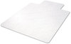 A Picture of product ALE-MAT4553HFL Alera® Non-Studded Chair Mat for Hard Floor All Day Use Floors, 45 x 53, Wide Lipped, Clear