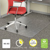A Picture of product ALE-MAT4660CF Alera® Studded Chair Mat for Flat Pile Carpet Occasional Use 46 x 60, Rectangular, Clear