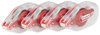 A Picture of product MMM-6055BNS Scotch® Tape Runner 0.31" x 49 ft, Dries Clear, 4/Pack