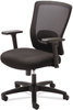 A Picture of product ALE-NV42B14 Alera® Envy Series Mesh Mid-Back Swivel/Tilt Chair Supports Up to 250 lb, 16.88" 21.5" Seat Height, Black