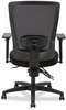 A Picture of product ALE-NV42B14 Alera® Envy Series Mesh Mid-Back Swivel/Tilt Chair Supports Up to 250 lb, 16.88" 21.5" Seat Height, Black