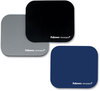 A Picture of product FEL-5933901 Fellowes® Mouse Pad with Microban® Protection, 9 x 8, Black