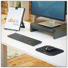 A Picture of product FEL-5933901 Fellowes® Mouse Pad with Microban® Protection, 9 x 8, Black