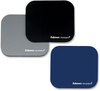 A Picture of product FEL-5934001 Fellowes® Mouse Pad with Microban® Protection, 9 x 8, Graphite