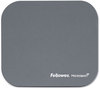 A Picture of product FEL-5934001 Fellowes® Mouse Pad with Microban® Protection, 9 x 8, Graphite