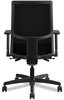 A Picture of product HON-IW103CU19 HON® Ignition® Series Mesh Mid-Back Work Chair Supports Up to 300 lb, 17.5" 22" Seat Height, Iron Ore Black Back/Base