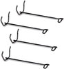 A Picture of product FEL-63112 Fellowes® Stacking Posts Desk Tray for 3" Capacity Trays, Wire, Black, 4 Posts/Set