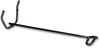 A Picture of product FEL-64112 Fellowes® Stacking Posts Desk Tray for 5" Capacity Trays, Wire, Black, 4 Posts/Set