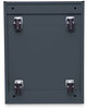 A Picture of product ALE-PABFCH Alera® File Pedestal Left or Right, 2-Drawers: Box/File, Legal/Letter, Charcoal, 14.96" x 19.29" 21.65"