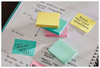 A Picture of product MMM-653RPA Post-it® Greener Notes Original Recycled Note Pads 1.38" x 1.88", Sweet Sprinkles Collection Colors, 100 Sheets/Pad, 12 Pads/Pack