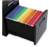 A Picture of product ALE-PABFCH Alera® File Pedestal Left or Right, 2-Drawers: Box/File, Legal/Letter, Charcoal, 14.96" x 19.29" 21.65"