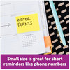 A Picture of product MMM-653RPYW Post-it® Greener Notes Original Recycled Note Pads 1.5" x 2", Canary Yellow, 100 Sheets/Pad, 12 Pads/Pack