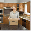 A Picture of product FEL-7710201 Bankers Box® SmoothMove™ Maximum Strength Moving Boxes Half Slotted Container (HSC), Small, 15" x 12", Brown/Blue, 8/Pack