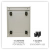 A Picture of product ALE-PABFPY Alera® File Pedestal Left or Right, 2-Drawers: Box/File, Legal/Letter, Putty, 14.96" x 19.29" 21.65"