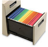 A Picture of product ALE-PABFPY Alera® File Pedestal Left or Right, 2-Drawers: Box/File, Legal/Letter, Putty, 14.96" x 19.29" 21.65"