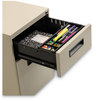 A Picture of product ALE-PABFPY Alera® File Pedestal Left or Right, 2-Drawers: Box/File, Legal/Letter, Putty, 14.96" x 19.29" 21.65"