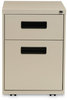 A Picture of product ALE-PABFPY Alera® File Pedestal Left or Right, 2-Drawers: Box/File, Legal/Letter, Putty, 14.96" x 19.29" 21.65"
