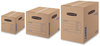 A Picture of product FEL-7713801 Bankers Box® SmoothMove™ Basic Moving Boxes Regular Slotted Container (RSC), Small, 12" x 16" Brown/Blue, 25/Bundle