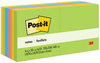 A Picture of product MMM-65414AU Post-it® Notes Original Pads in Floral Fantasy Colors Collection Value Pack, 3" x 100 Sheets/Pad, 14 Pads/Pack