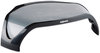 A Picture of product FEL-8020101 Fellowes® Smart Suites™ Corner Monitor Riser For 21" Monitors, 18.5" x 12.5" 3.88" to 5.13", Black/Clear Frost, Supports 40 lbs