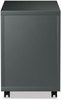 A Picture of product ALE-PBBFCH Alera® File Pedestal with Full-Length Pull Left or Right, 2-Drawers: Box/File, Legal/Letter, Charcoal, 14.96" x 19.29" 21.65"