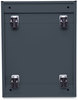 A Picture of product ALE-PBBFCH Alera® File Pedestal with Full-Length Pull Left or Right, 2-Drawers: Box/File, Legal/Letter, Charcoal, 14.96" x 19.29" 21.65"