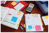 A Picture of product MMM-65418BRCP Post-it® Notes Original Pads in Cabinet Pack. 3 X 3 in. Floral Fantasy Colors Collection. 100 sheets/pad, 18 pads/pack.