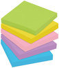 A Picture of product MMM-65418BRCP Post-it® Notes Original Pads in Cabinet Pack. 3 X 3 in. Floral Fantasy Colors Collection. 100 sheets/pad, 18 pads/pack.