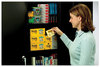 A Picture of product MMM-65418CP Post-it® Notes Original Pads in Cabinet Pack. 3 X 3 in. Canary Yellow. 90 sheets/pad, 18 pads/pack.