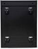 A Picture of product ALE-PBFFBL Alera® File Pedestal with Full-Length Pull Left or Right, 2 Legal/Letter-Size Drawers, Black, 14.96" x 19.29" 27.75"