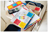 A Picture of product MMM-65424SSANCP Post-it® Notes Super Sticky Note Pads in Cabinet Pack. 3 X 3 in. Playful Primary Colors Collection. 70 sheets/pad, 24 pads/pack.