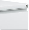 A Picture of product ALE-PBFFLG Alera® File Pedestal with Full-Length Pull Left or Right, 2 Legal/Letter-Size Drawers, Light Gray, 14.96" x 19.29" 27.75"