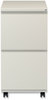 A Picture of product ALE-PBFFPY Alera® File Pedestal with Full-Length Pull Left or Right, 2 Legal/Letter-Size Drawers, Putty, 14.96" x 19.29" 27.75"