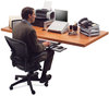 A Picture of product FEL-8032601 Fellowes® Office Suites™ Printer/Machine Stand 21.25 x 18.06 5.25, Black/Silver