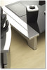 A Picture of product FEL-8032801 Fellowes® Office Suites™ Paper Clip Cup Plastic, 2.44 x 2.19 3.25, Black/Silver