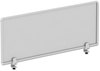 A Picture of product ALE-PP4718 Alera® Polycarbonate Privacy Panel 47w x 0.5d 18h, Silver/Clear