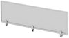 A Picture of product ALE-PP6518 Alera® Polycarbonate Privacy Panel 65w x 0.5d 18h, Silver/Clear