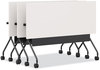 A Picture of product HON-MTUMOD50P HON® Universal Modesty Panels Panel, 50w x 0.13d 9.63h, Black